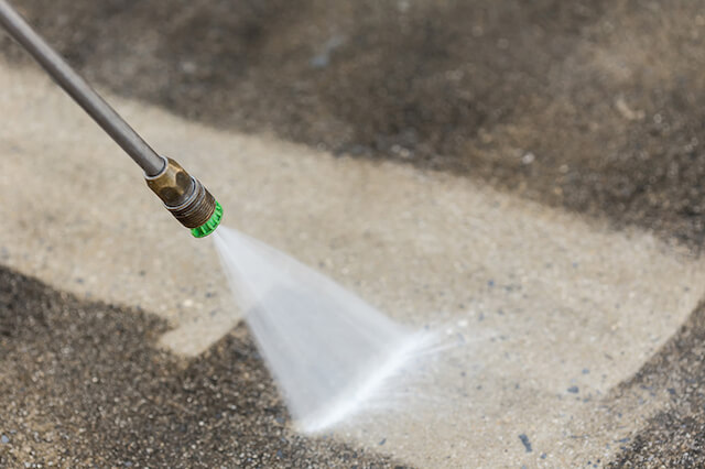 parking lot pressure washing in columbia